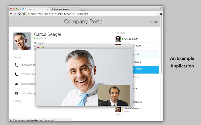 Cisco Web Communicator chrome谷歌浏览器插件_扩展第2张截图