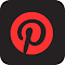 Pinterest Dark Theme LOGO 图标