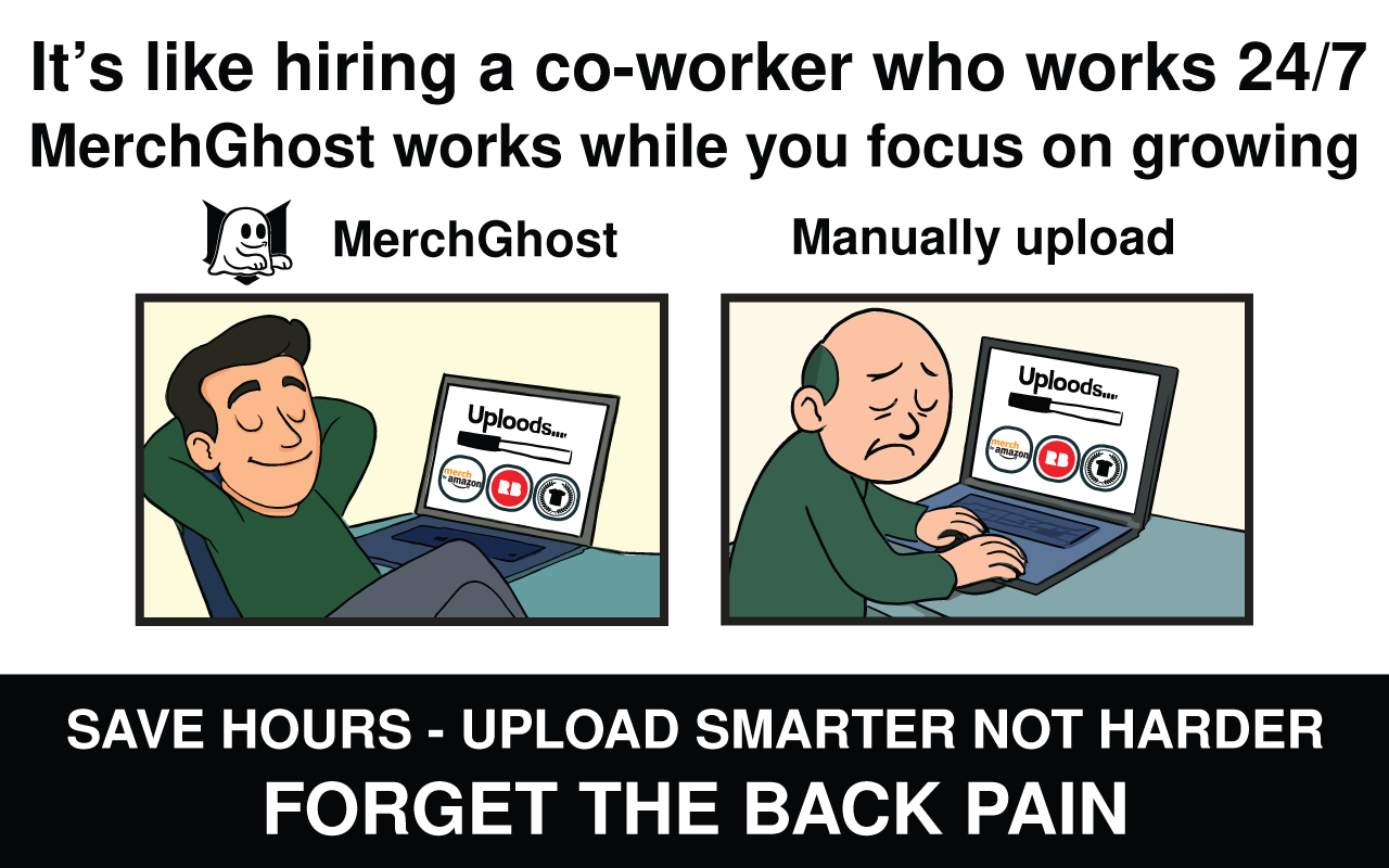 MerchGhost For Merch By Amazon, Redbubble, TeePublic chrome谷歌浏览器插件_扩展第3张截图