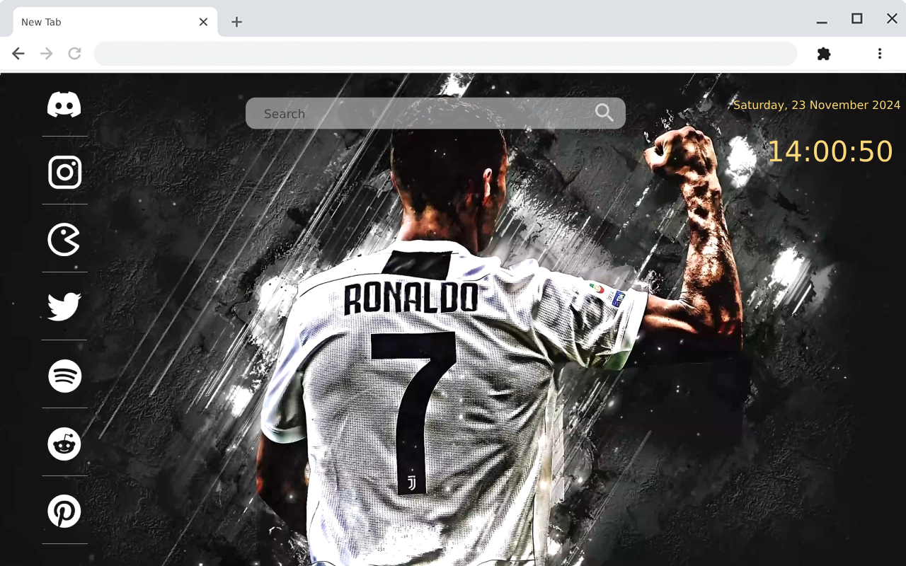 Cristiano Ronaldo CR7  Iconic Gaze with Red Backdrop Live Wallpaper chrome谷歌浏览器插件_扩展第1张截图