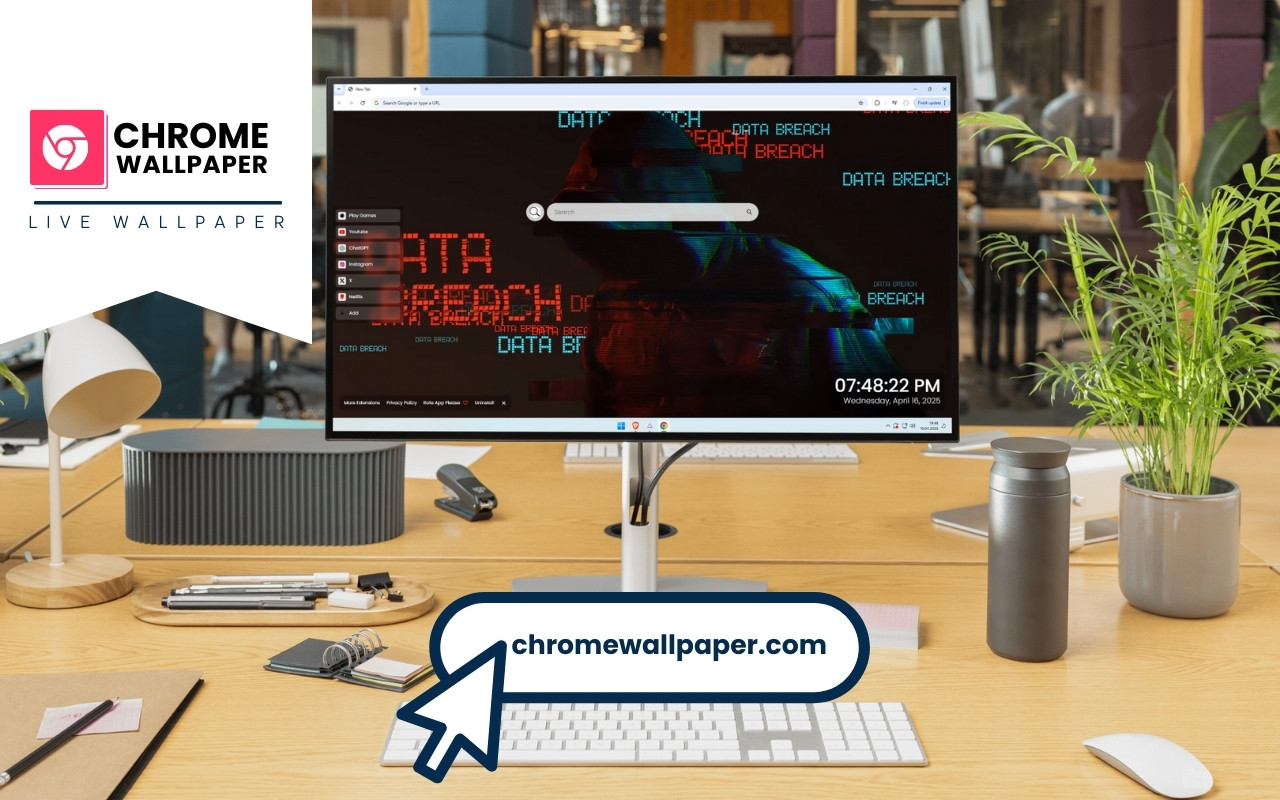 Hacker 4K Live Wallpaper chrome谷歌浏览器插件_扩展第1张截图