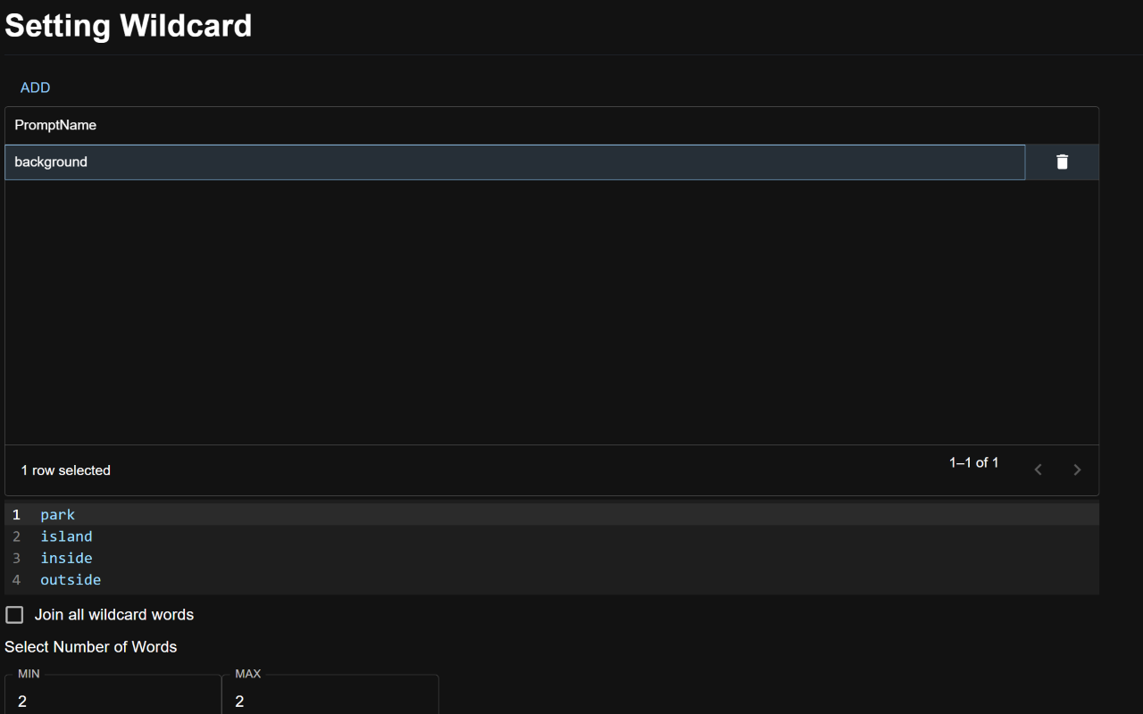 Novelai Wildcard Extension chrome谷歌浏览器插件_扩展第2张截图