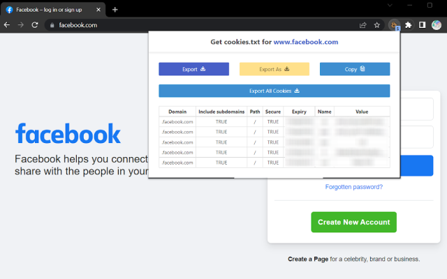 Get cookies.txt chrome谷歌浏览器插件_扩展第2张截图