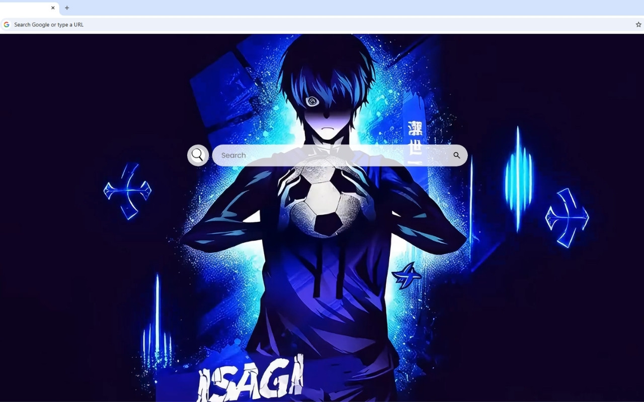 Yoichi Isagi Blue Aesthetic Live Wallpaper chrome谷歌浏览器插件_扩展第3张截图