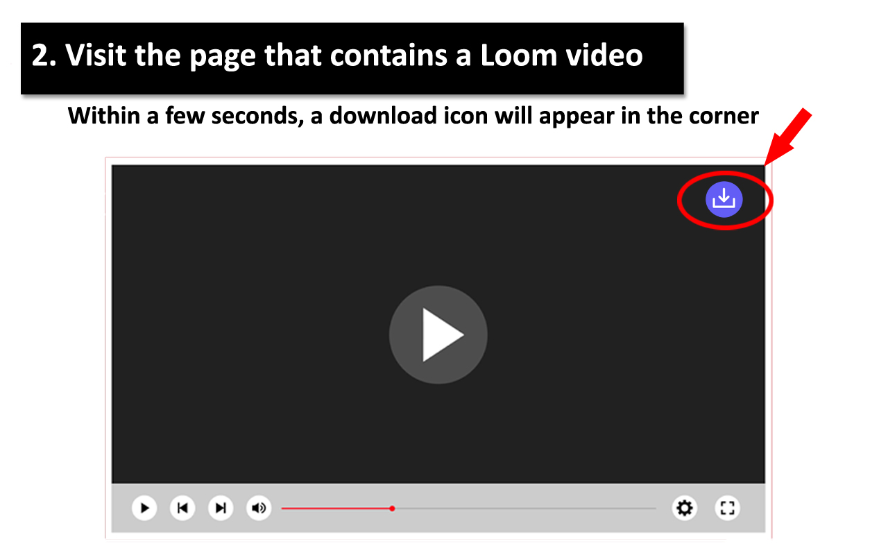 Loom video downloader chrome谷歌浏览器插件_扩展第2张截图