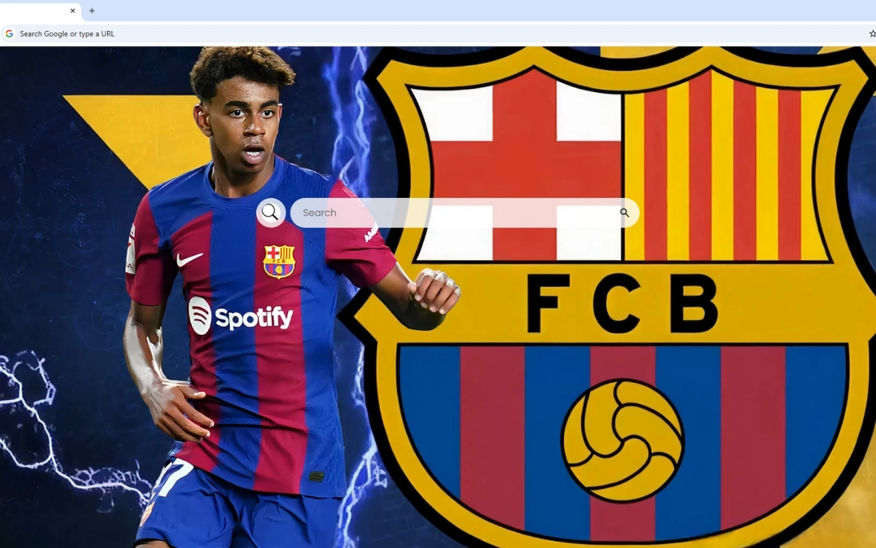 Lamine Yamal Barcelona Live Wallpaper chrome谷歌浏览器插件_扩展第2张截图