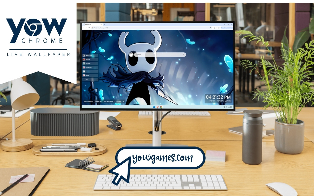 Hollow Knight Live Wallpaper chrome谷歌浏览器插件_扩展第1张截图