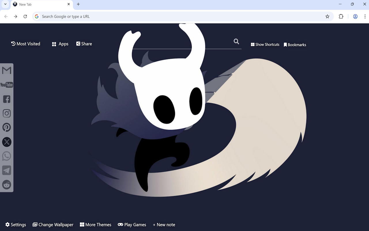 Hollow Knight Wallpaper chrome谷歌浏览器插件_扩展第1张截图