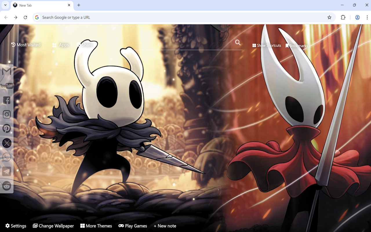 Hollow Knight Wallpaper chrome谷歌浏览器插件_扩展第3张截图