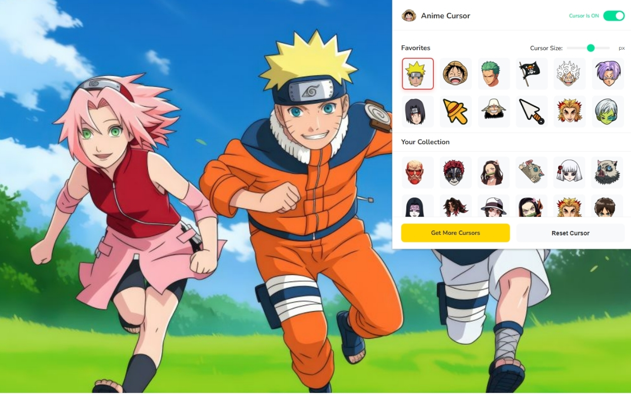 Anime Cursor ★ Custom Cursor for Chrome™ chrome谷歌浏览器插件_扩展第4张截图