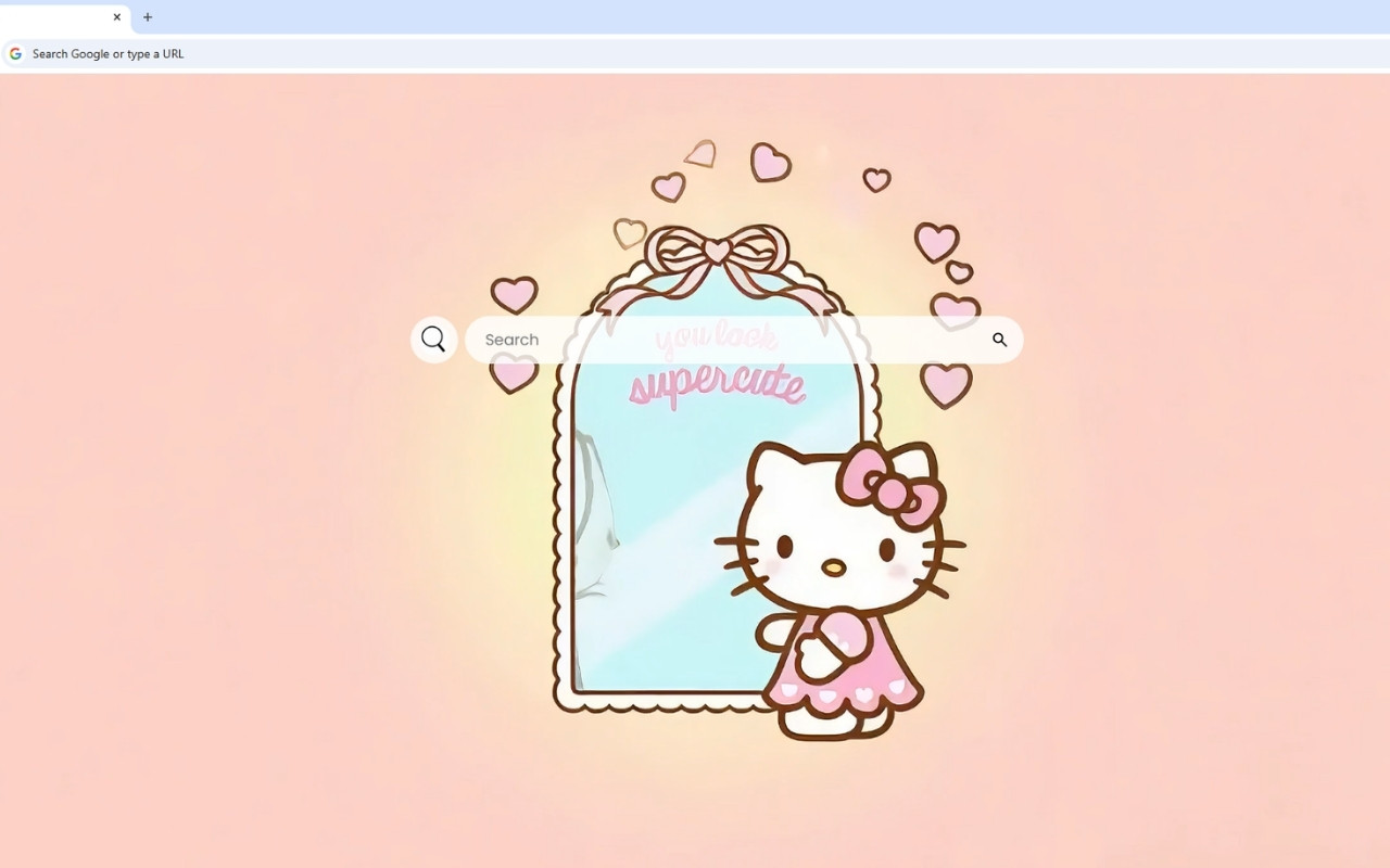 Hello Kitty Supercute Live Wallpaper chrome谷歌浏览器插件_扩展第4张截图