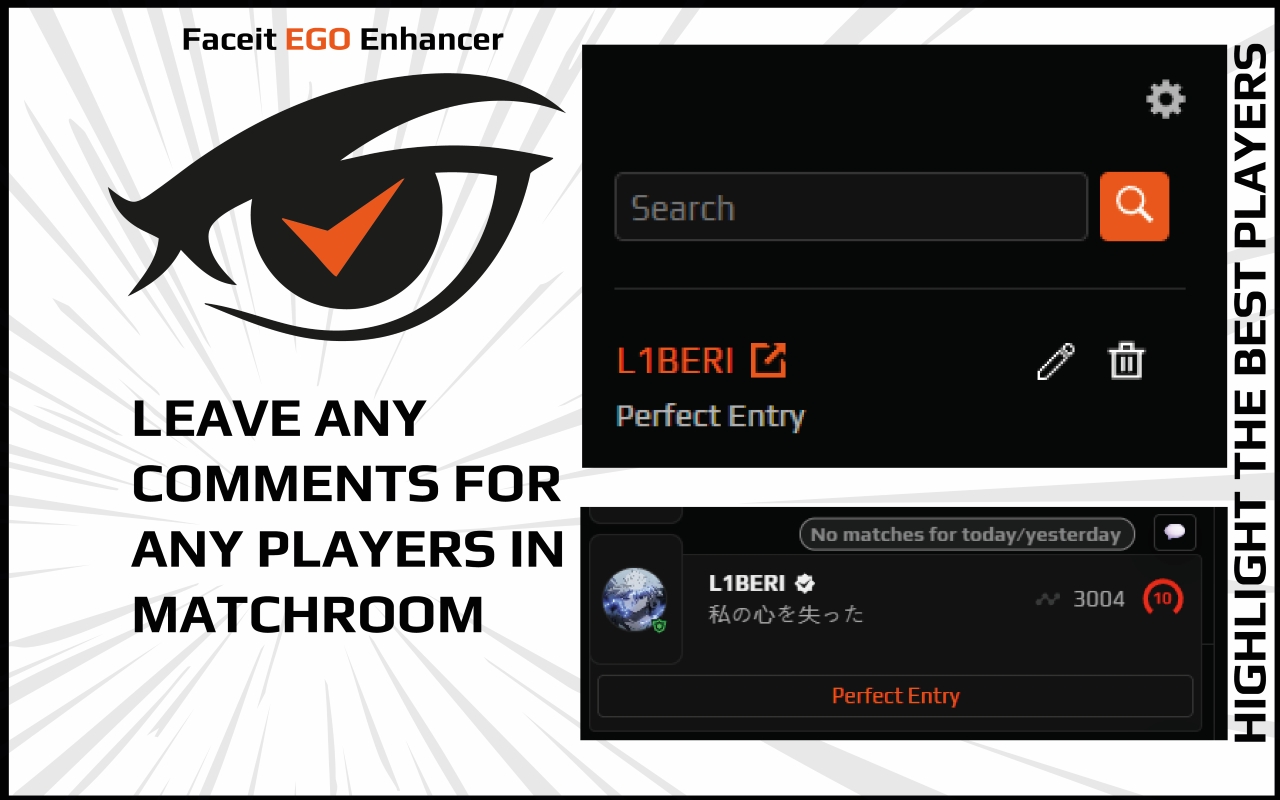 Faceit EGO Enhancer (POSPICKER) chrome谷歌浏览器插件_扩展第2张截图