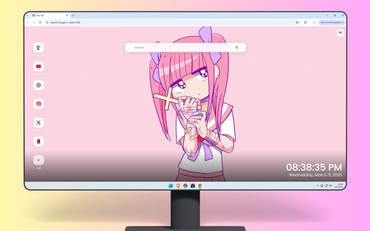 Kawaii Wallpaper chrome谷歌浏览器插件_扩展第1张截图