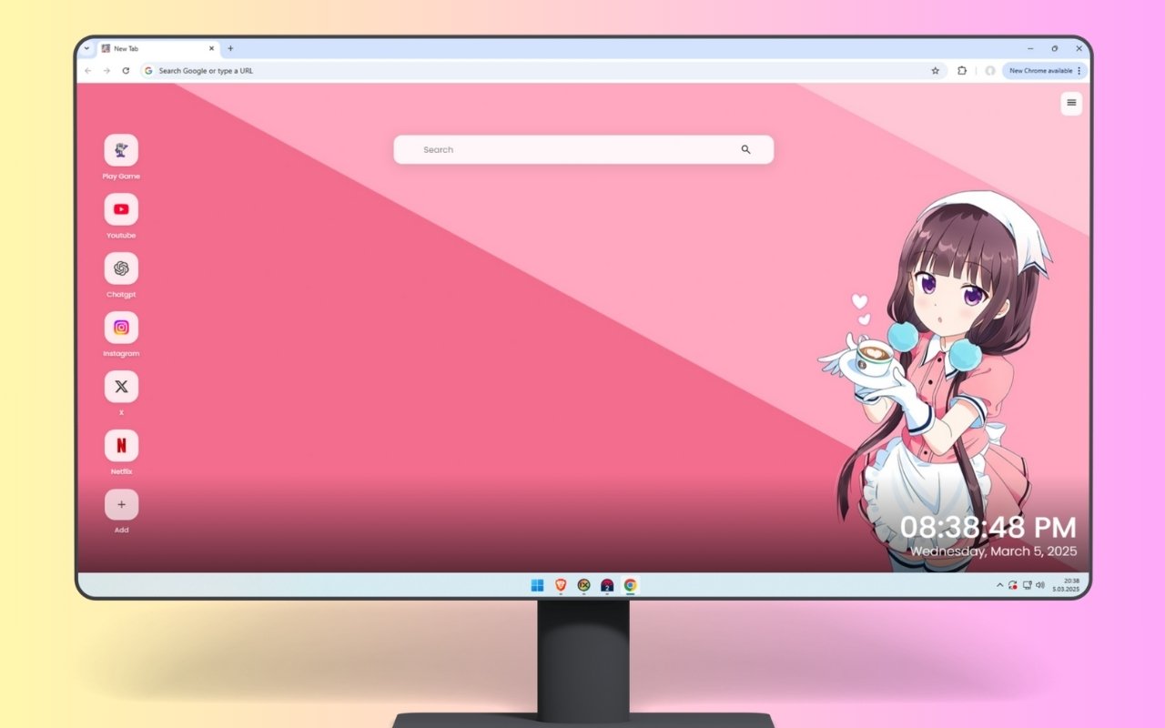 Kawaii Wallpaper chrome谷歌浏览器插件_扩展第3张截图