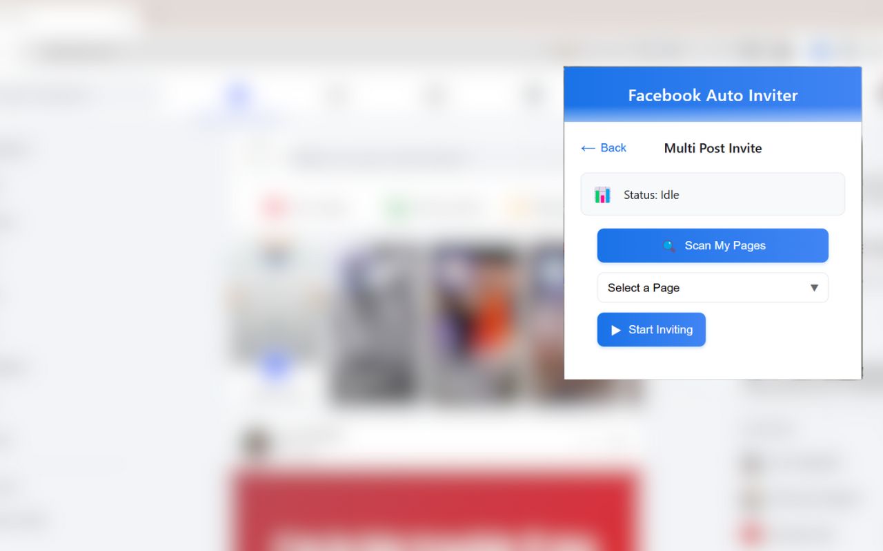 Facebook Page Auto Inviter chrome谷歌浏览器插件_扩展第4张截图