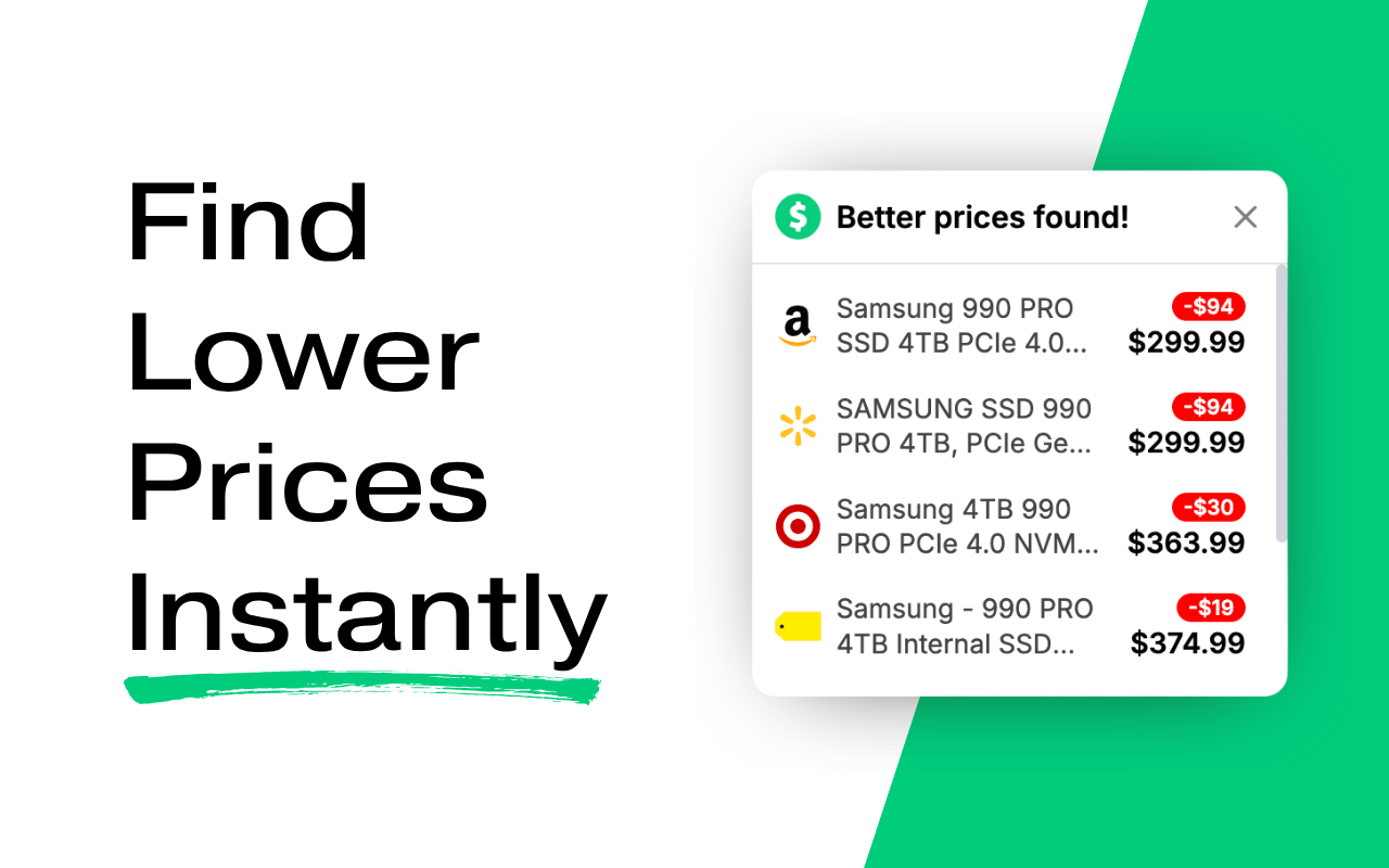 Savely - 价格比较，寻找更低价格 chrome谷歌浏览器插件_扩展第1张截图