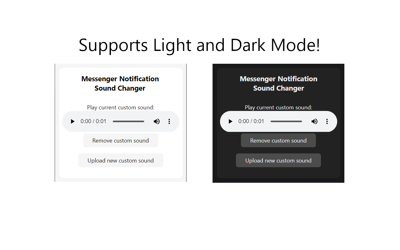 Messenger Notification Sound Changer chrome谷歌浏览器插件_扩展第1张截图