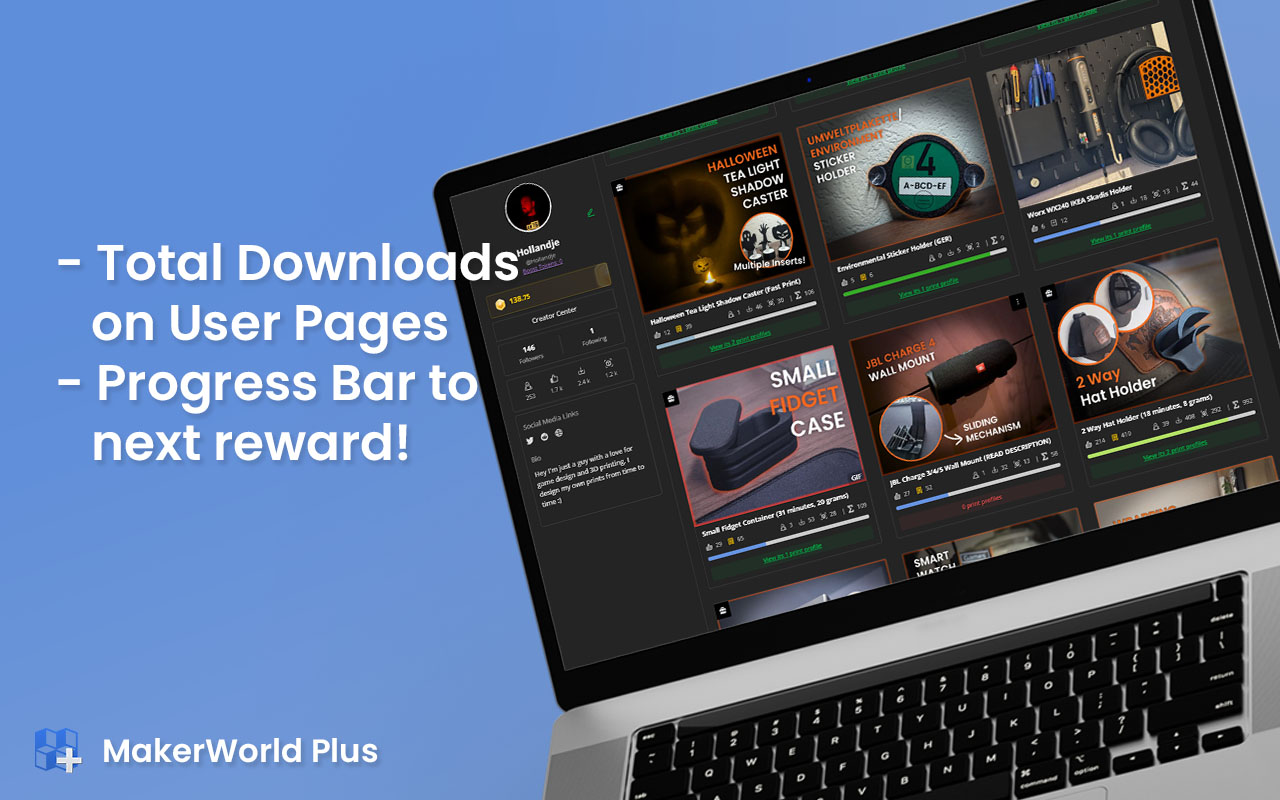 MakerWorld Plus chrome谷歌浏览器插件_扩展第1张截图