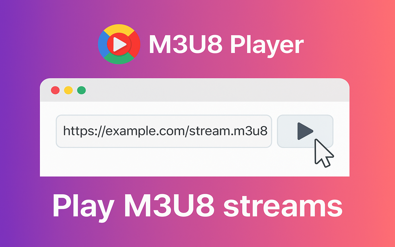 M3U8 播放器 chrome谷歌浏览器插件_扩展第2张截图