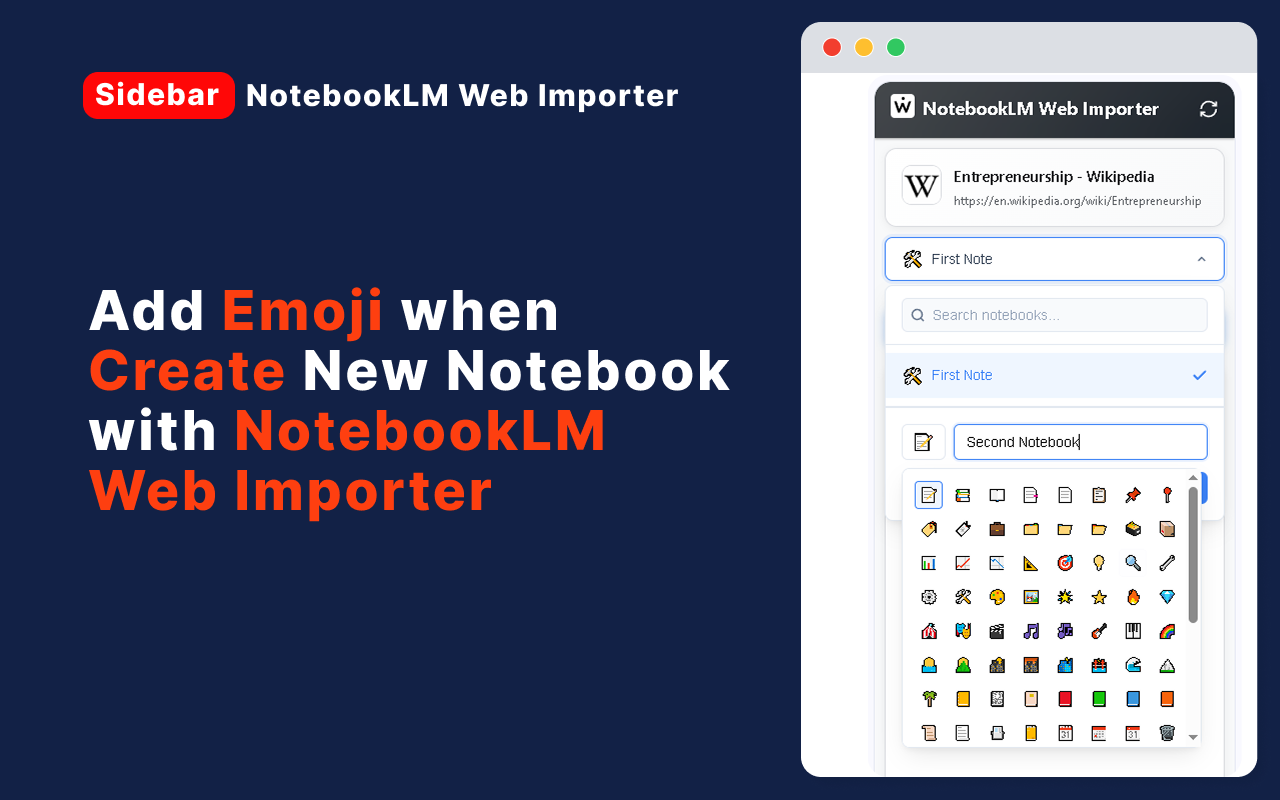 Notebooklm Web Importer chrome谷歌浏览器插件_扩展第1张截图