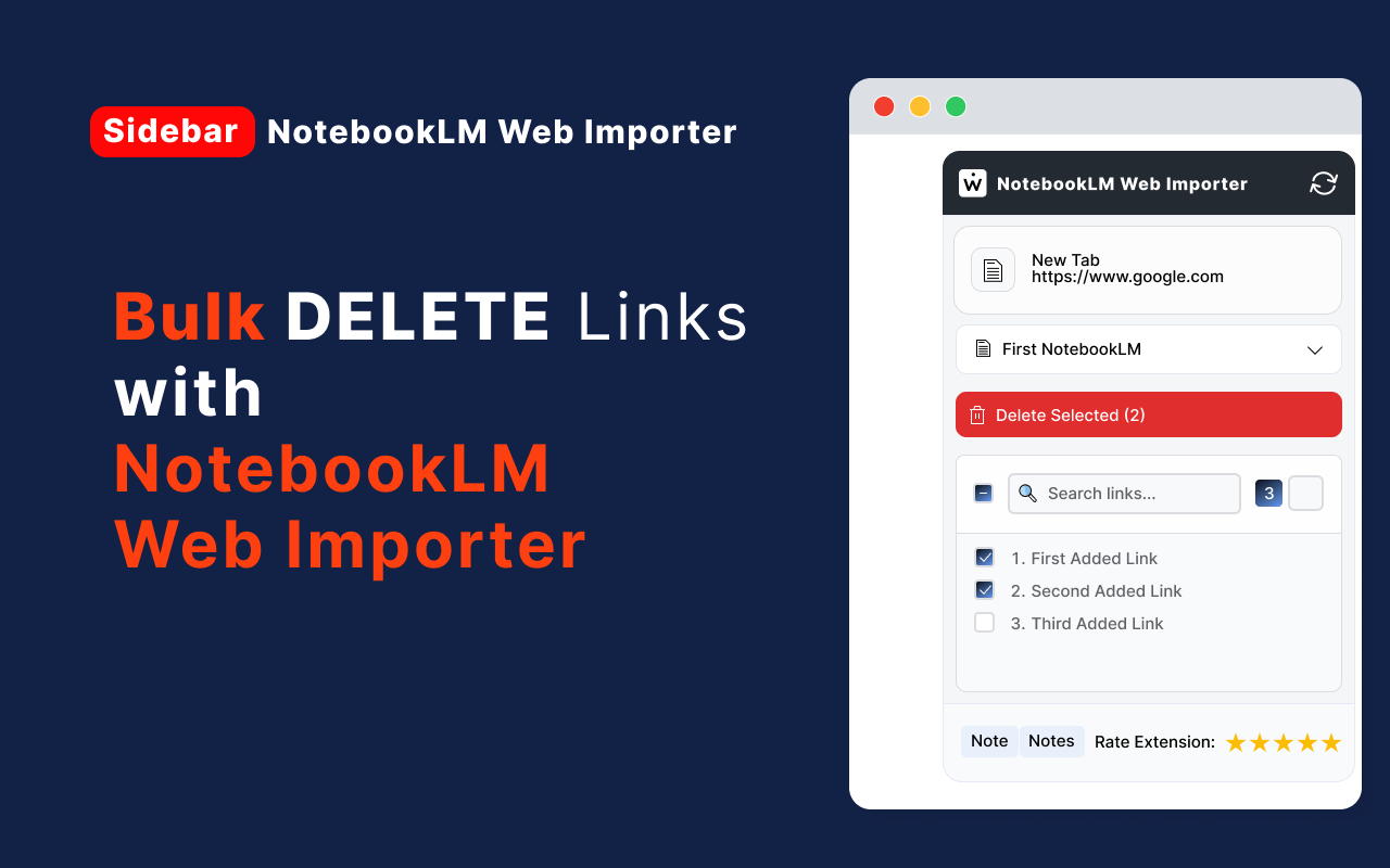Notebooklm Web Importer chrome谷歌浏览器插件_扩展第2张截图