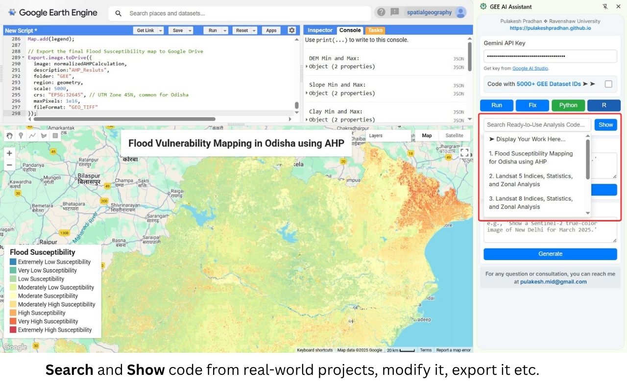 GEE AI Assistant chrome谷歌浏览器插件_扩展第2张截图