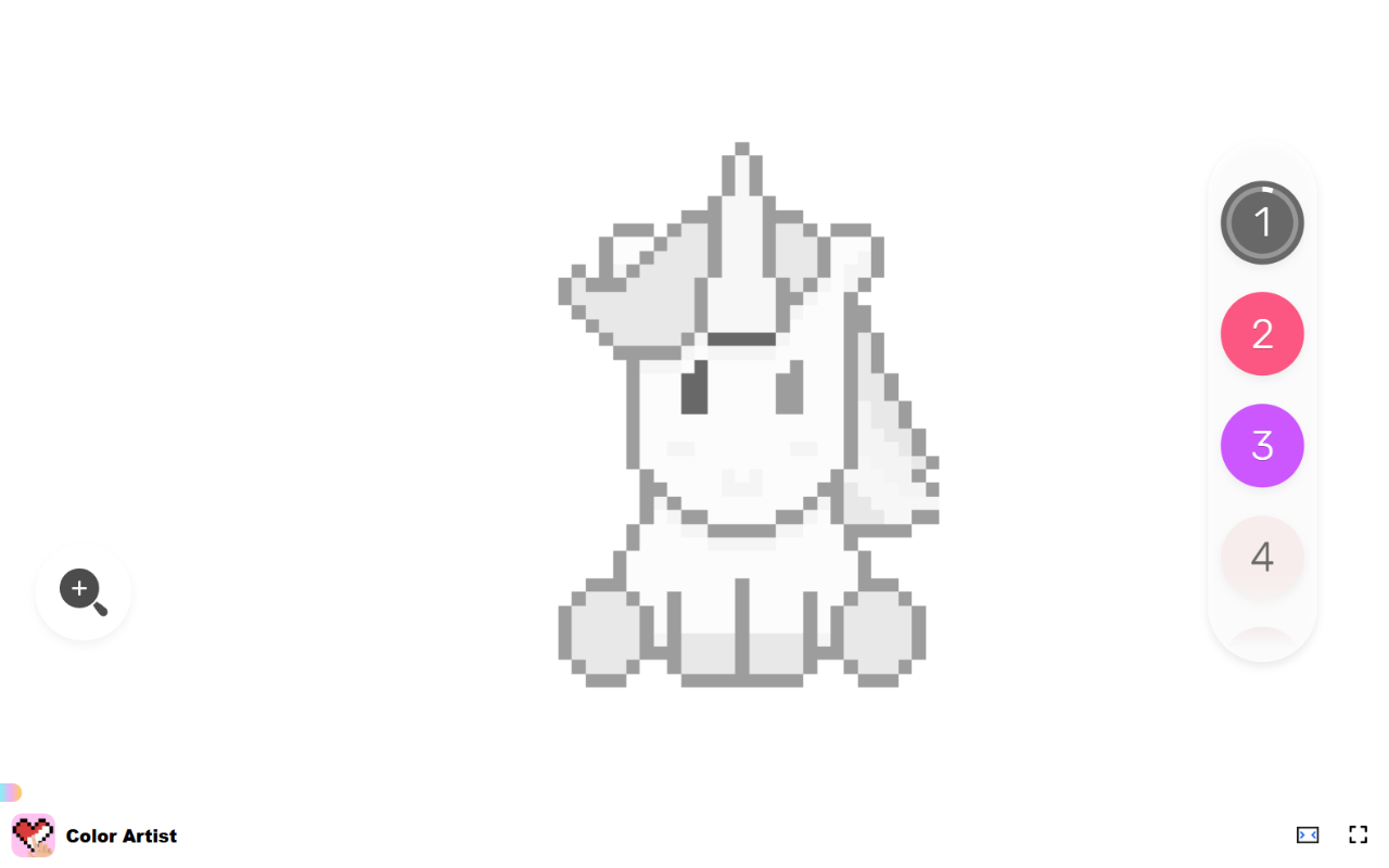 Color Artist - 创建惊艳的像素艺术杰作！ chrome谷歌浏览器插件_扩展第3张截图