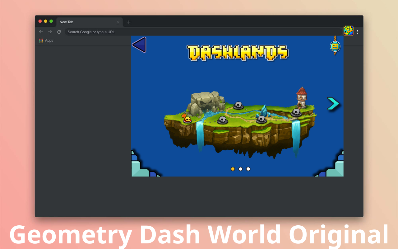 Geometry Dash World Game chrome谷歌浏览器插件_扩展第4张截图