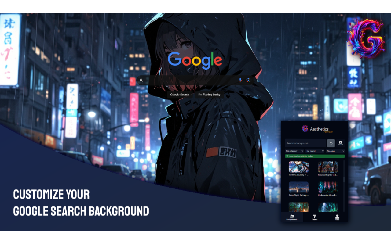 G-Aesthetics chrome谷歌浏览器插件_扩展第3张截图