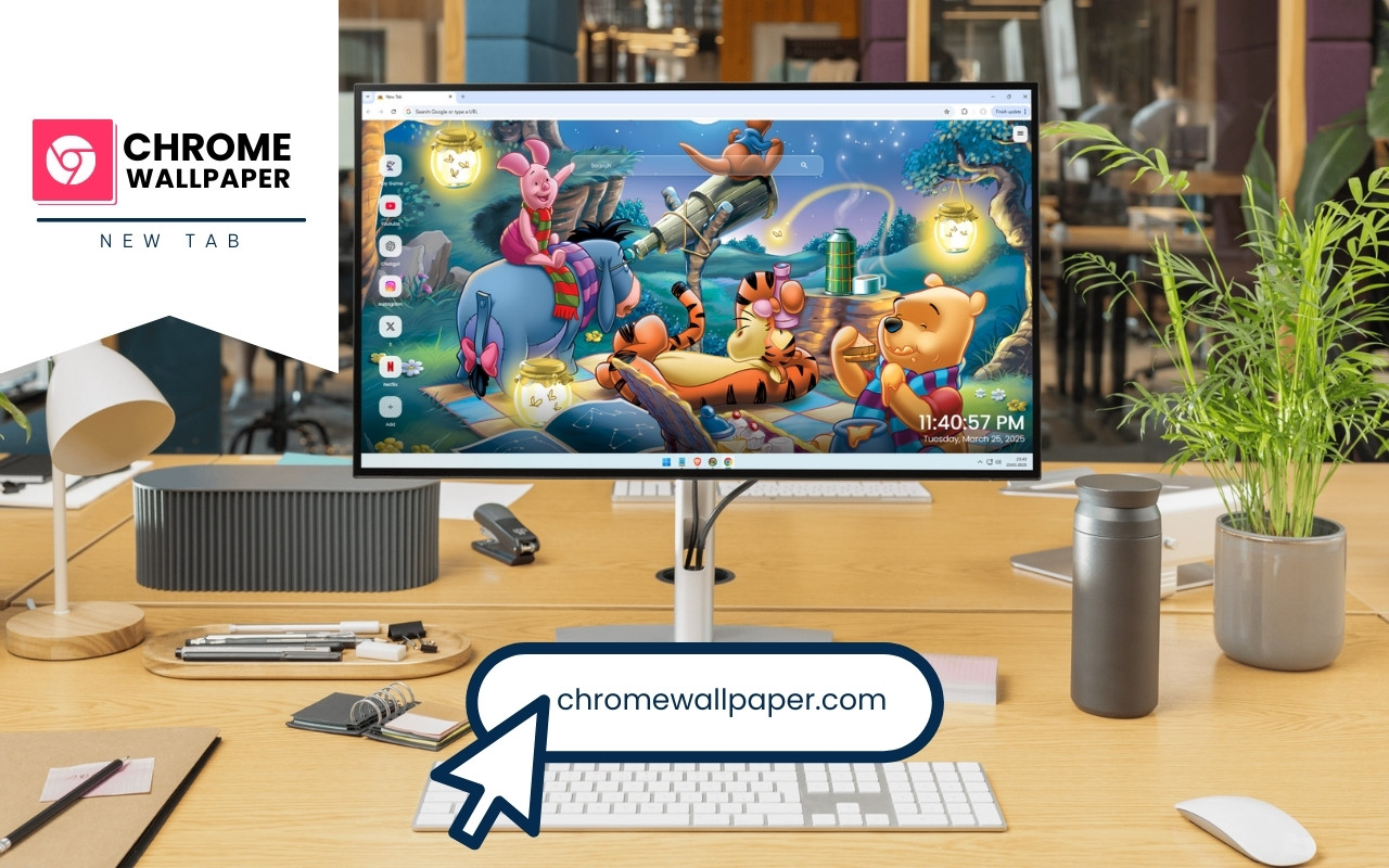 Winnie the Pooh Wallpaper chrome谷歌浏览器插件_扩展第3张截图