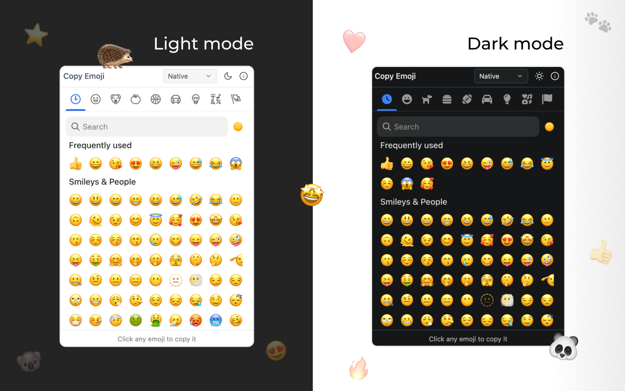 Copy Emoji: Emoji Keyboard, Emoji List & Instant Copy chrome谷歌浏览器插件_扩展第2张截图