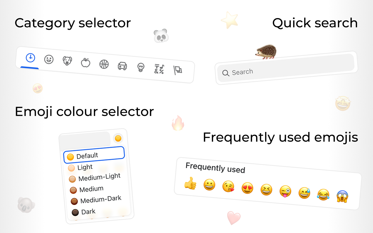 Copy Emoji: Emoji Keyboard, Emoji List & Instant Copy chrome谷歌浏览器插件_扩展第3张截图