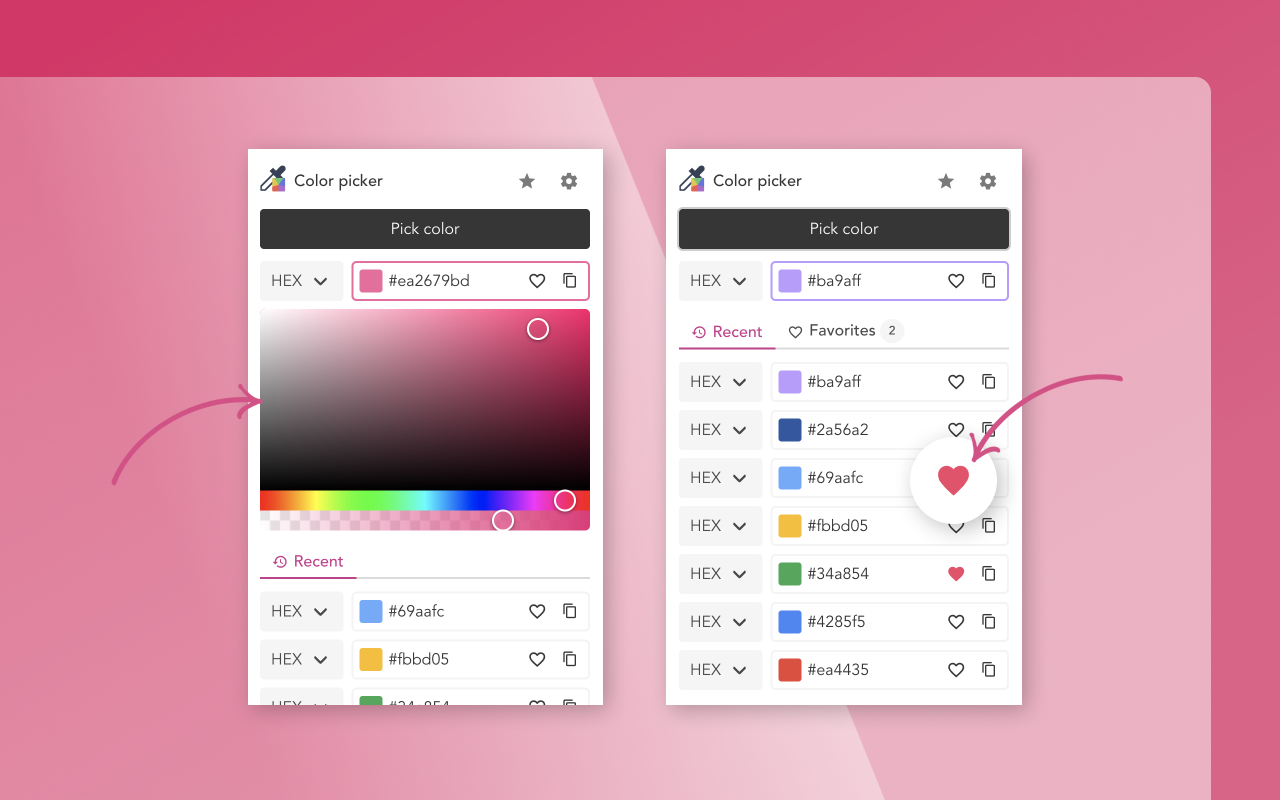 颜色吸管 & 颜色选择器 chrome谷歌浏览器插件_扩展第1张截图