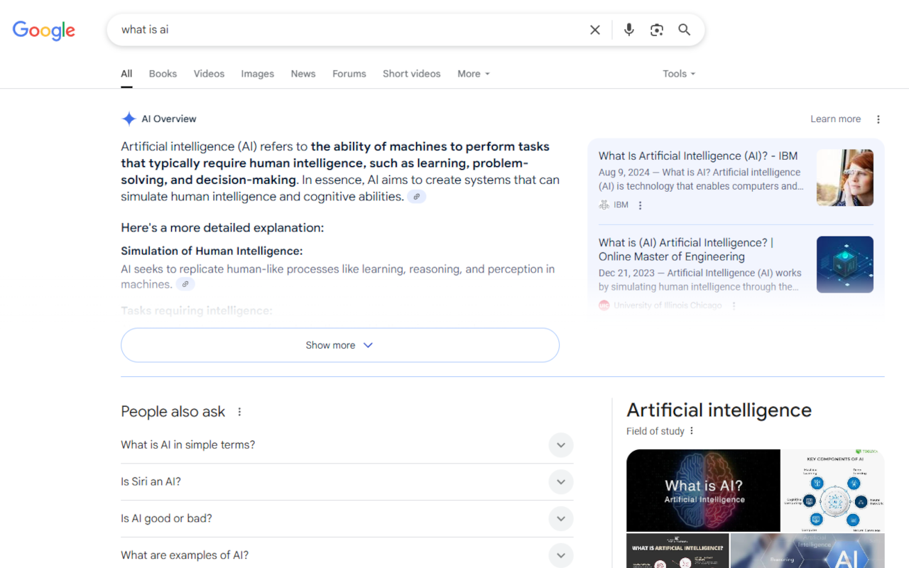 Disable AI chrome谷歌浏览器插件_扩展第2张截图