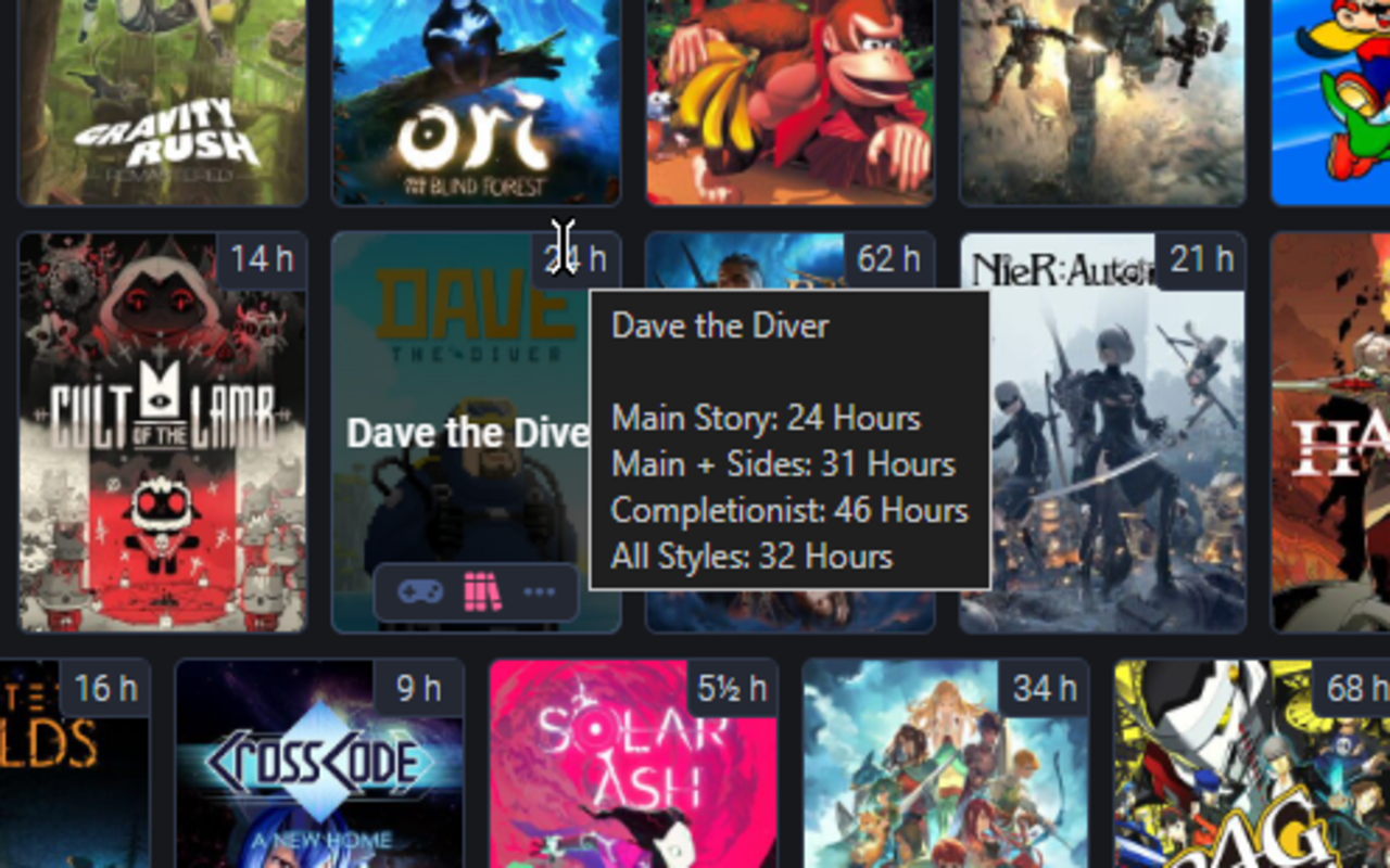 HLTB Extension for Backloggd chrome谷歌浏览器插件_扩展第1张截图