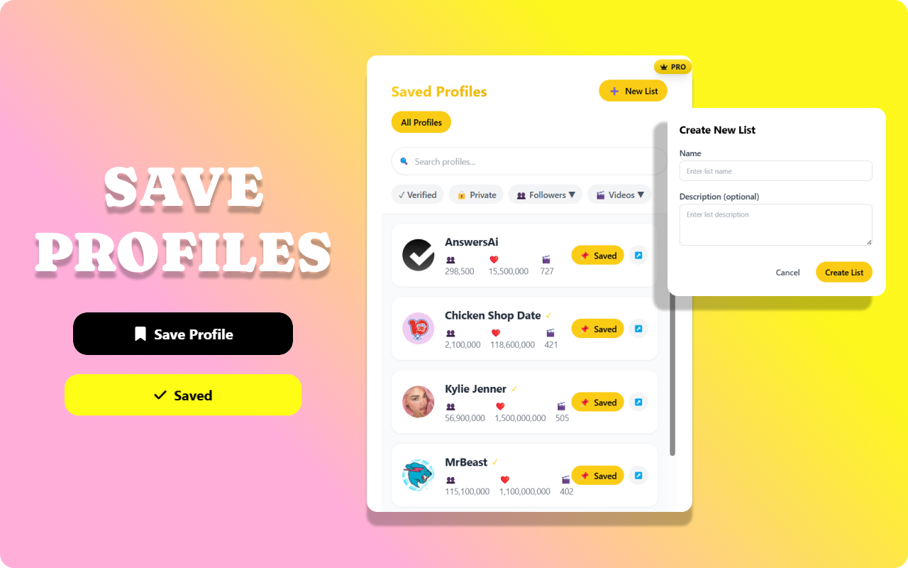 Tiktok Super Tool - Profile Analyzer & Video Downloader chrome谷歌浏览器插件_扩展第1张截图
