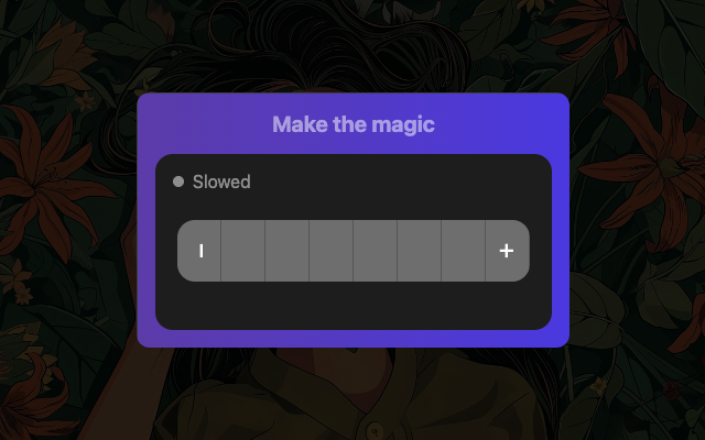 Slowed Reverb chrome谷歌浏览器插件_扩展第1张截图