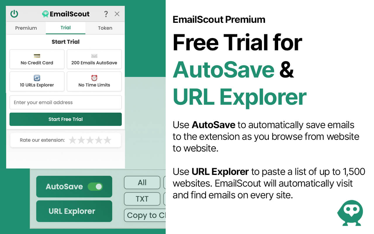 EmailScout - Email Finder, Scraper & Extractor chrome谷歌浏览器插件_扩展第2张截图