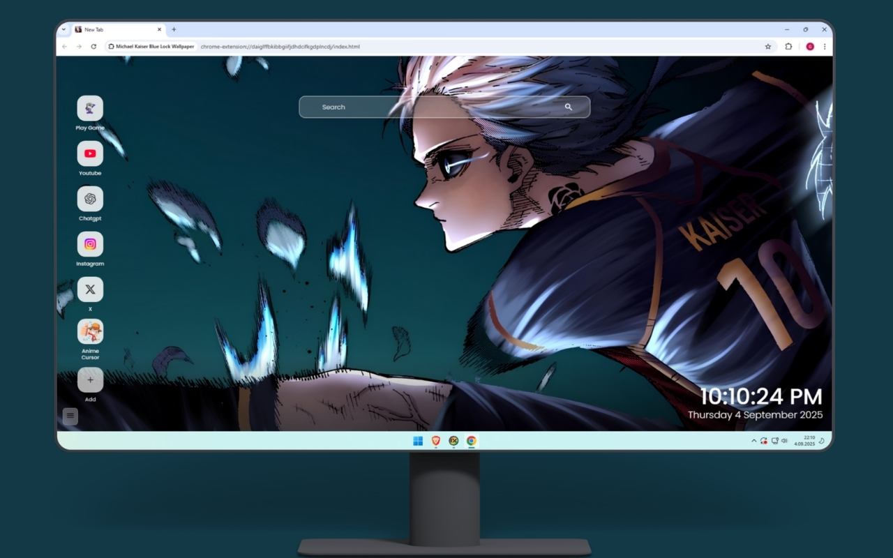 Michael Kaiser Blue Lock Wallpaper chrome谷歌浏览器插件_扩展第2张截图