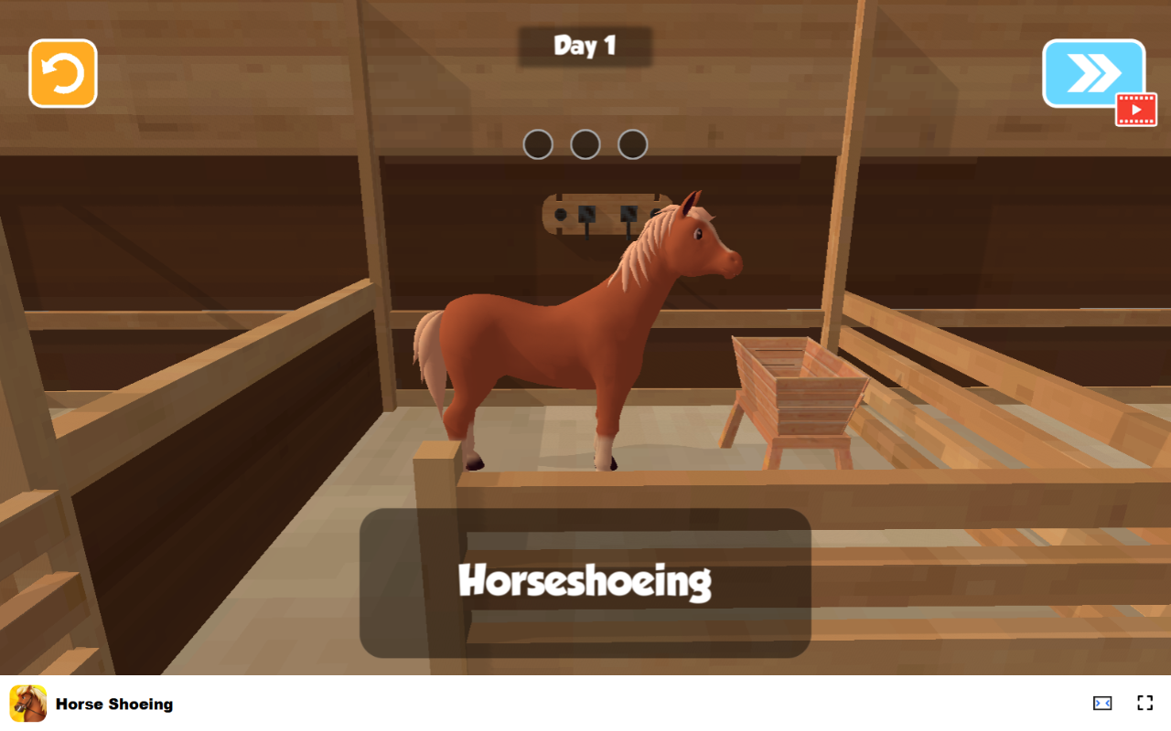 Horse Shoeing Game - 体验农场生活与有趣的迷你游戏！ chrome谷歌浏览器插件_扩展第3张截图