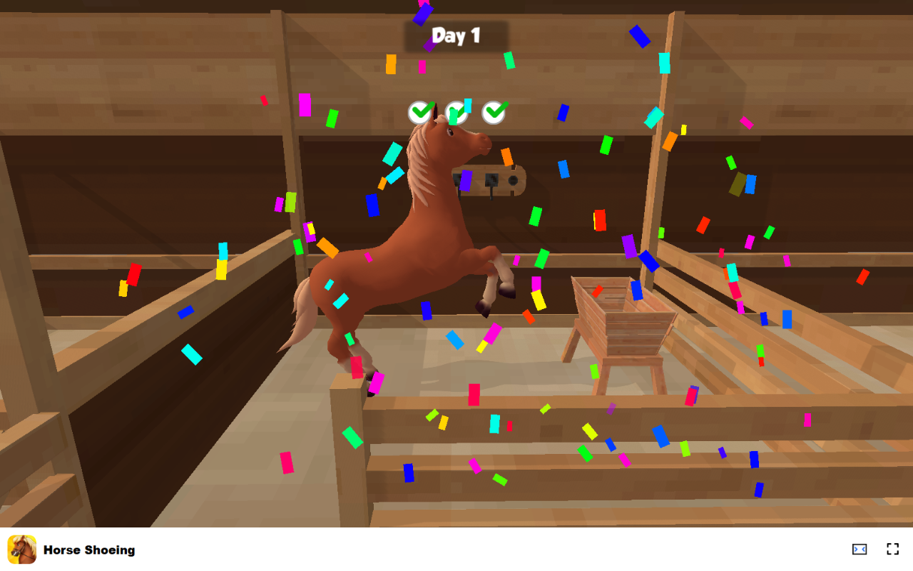 Horse Shoeing Game - 体验农场生活与有趣的迷你游戏！ chrome谷歌浏览器插件_扩展第4张截图