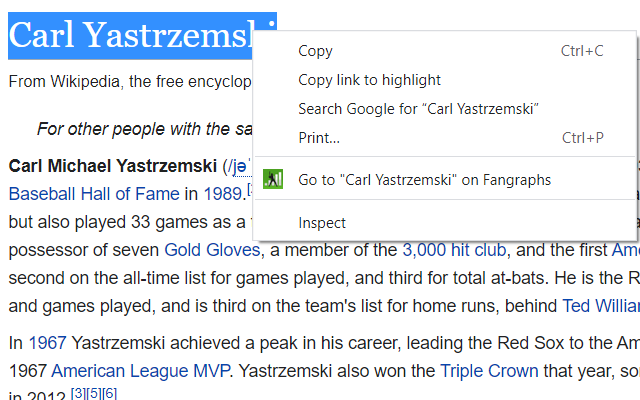 Fangraphs Navigator chrome谷歌浏览器插件_扩展第2张截图