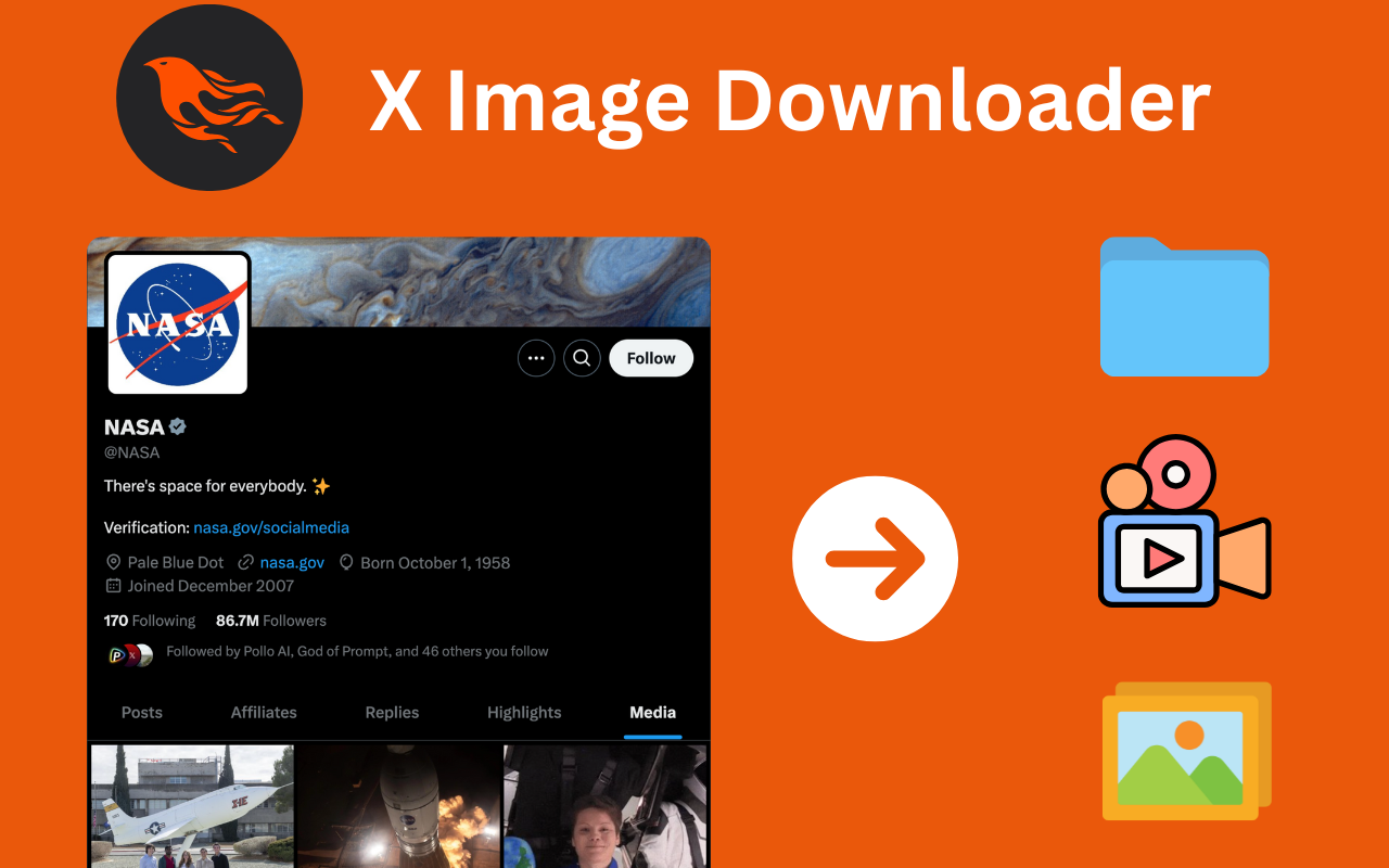 X Image Downloader - Twitter Image / Video Downloader chrome谷歌浏览器插件_扩展第2张截图