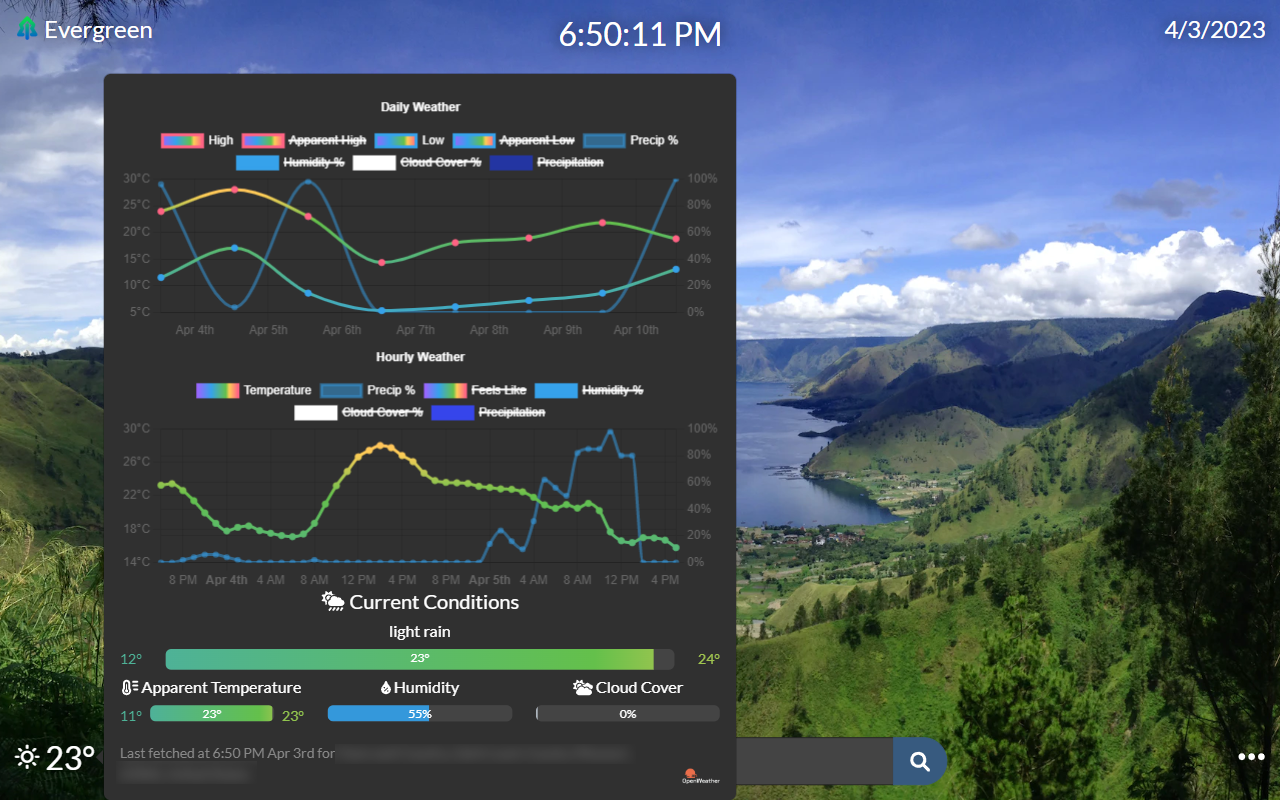Evergreen New Tab chrome谷歌浏览器插件_扩展第1张截图
