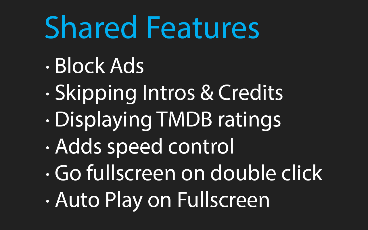 Streaming enhanced Netflix Disney Prime Video chrome谷歌浏览器插件_扩展第3张截图