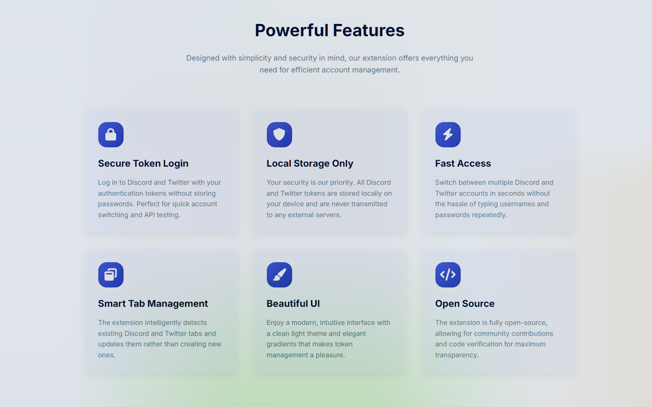 Discord & Twitter Token Login chrome谷歌浏览器插件_扩展第1张截图