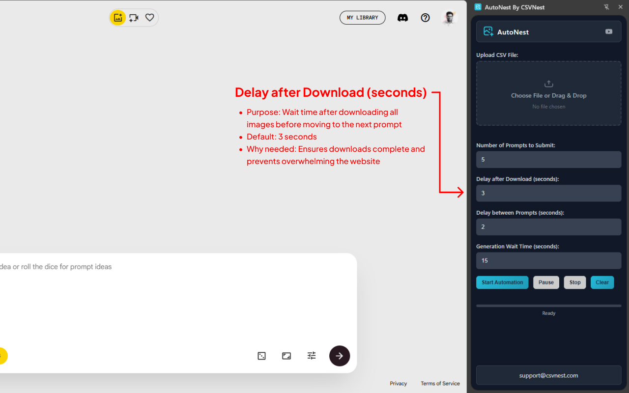 AutoNest By CSVNest chrome谷歌浏览器插件_扩展第3张截图
