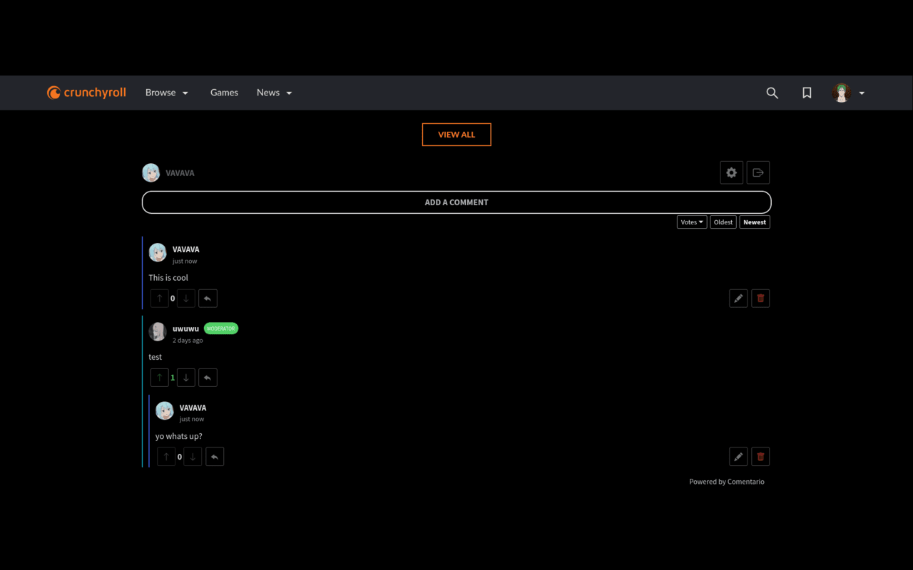 Crunchyroll Comments chrome谷歌浏览器插件_扩展第3张截图