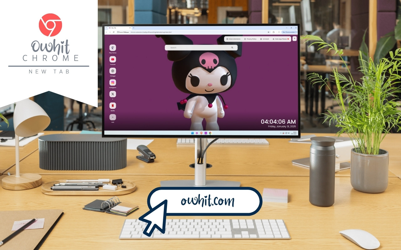 Kuromi Wallpaper chrome谷歌浏览器插件_扩展第5张截图