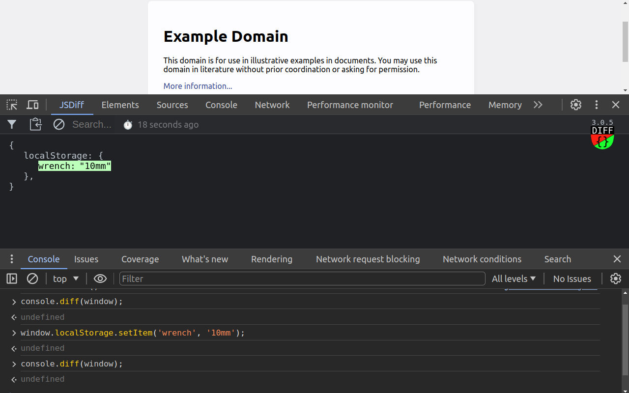 console.diff(...) chrome谷歌浏览器插件_扩展第2张截图